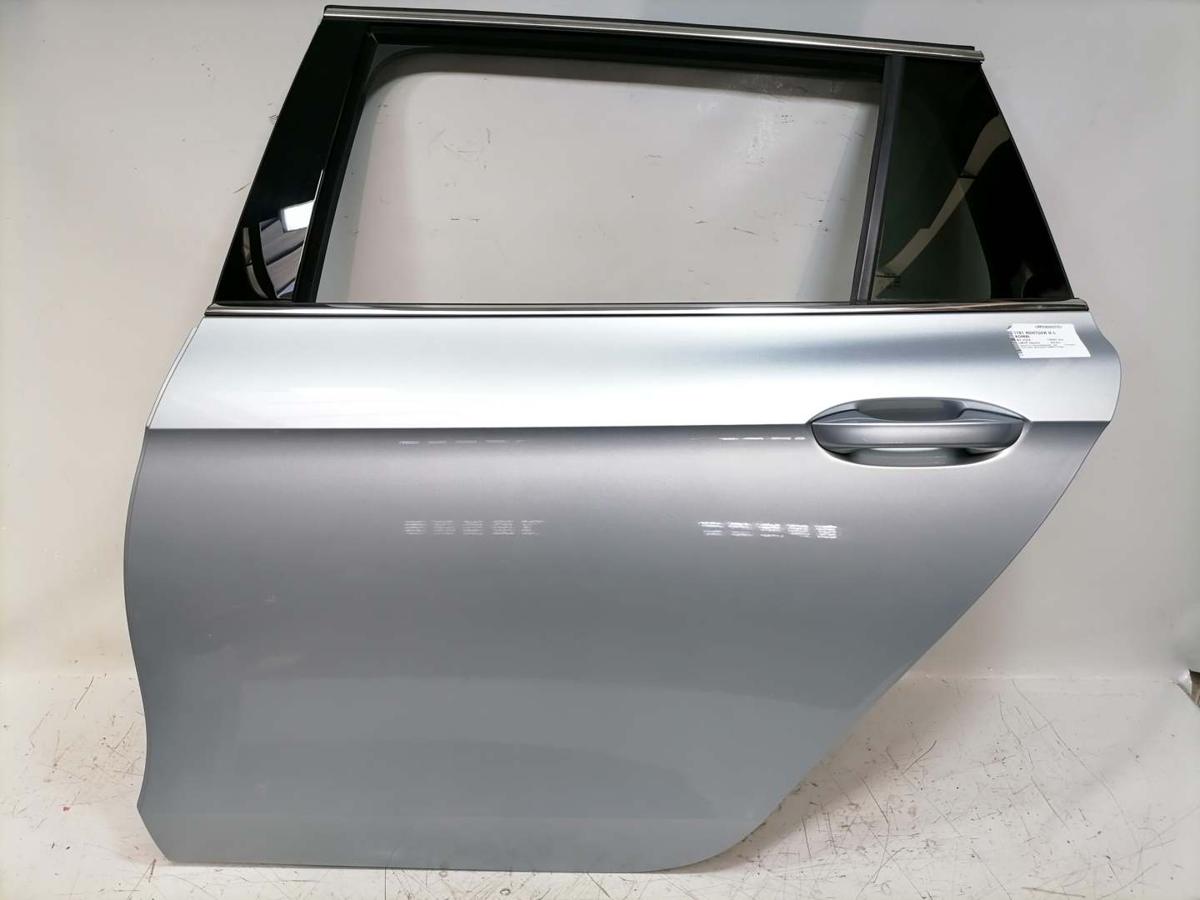 VW Passat B9 original Tür hinten links LM7P Oyster Silver Kombi Variant Rohbau Bj.2024